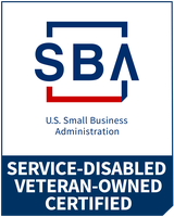 SBA Certified Service-Disabled Veteran-Owned Small Business